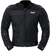 Chocho Mesh Motorcycle Jacket for Men Summer Motorbike Riding Jacket with Armor Racing Protection Jacket