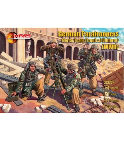 Amazon.com: Mars Figures 32027-1/32 German Volkssturn Defenders