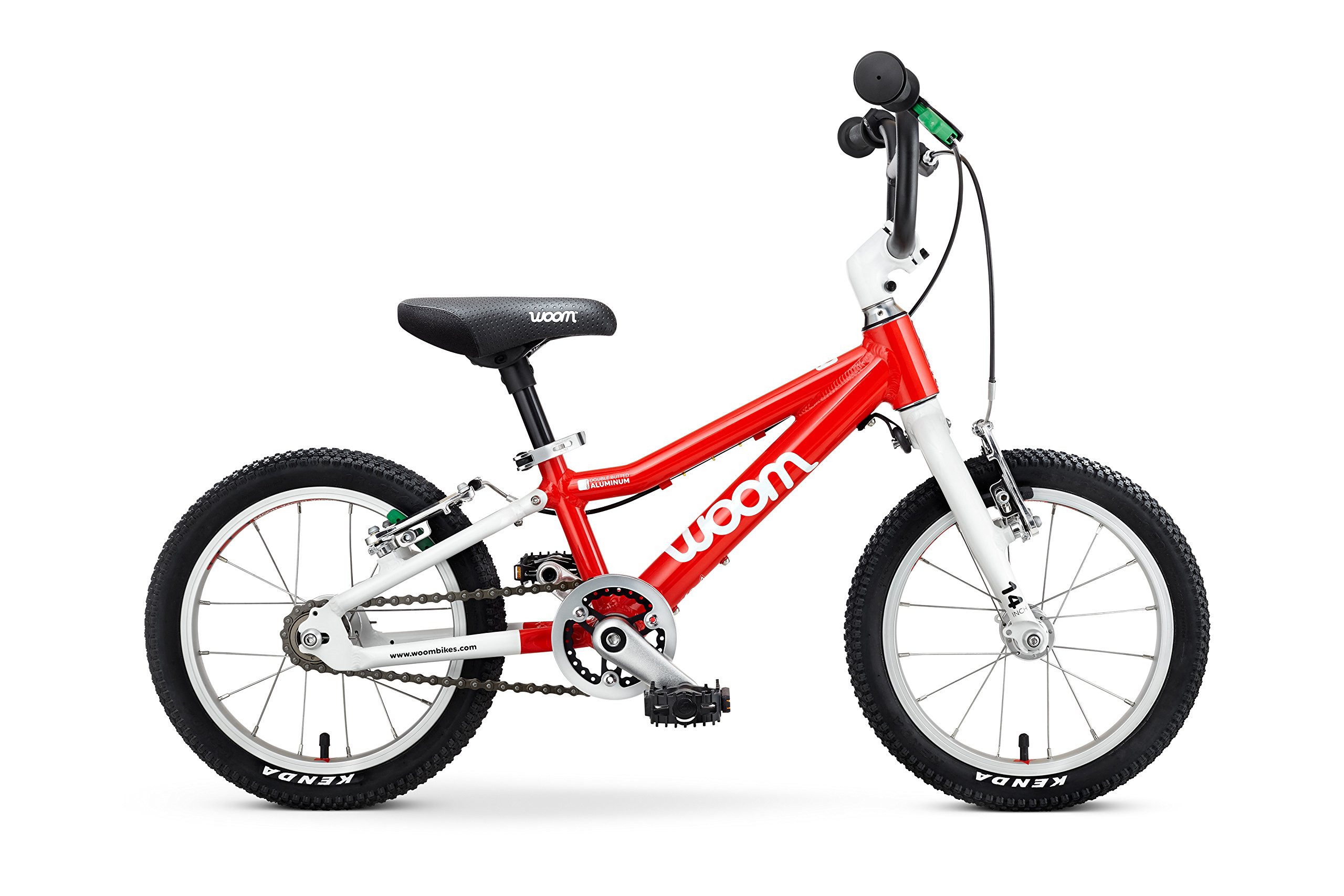Woom 2 Pedal Bike 14”, Ages 3 to 4.5 Years, Red 2 Much Fun For Free