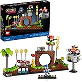 LEGO Ideas Sonic The Hedgehog – Green Hill Zone 21331 Collectible Set, Nostalgic 90's Gift Idea for Adults with Dr. Eggman Fi