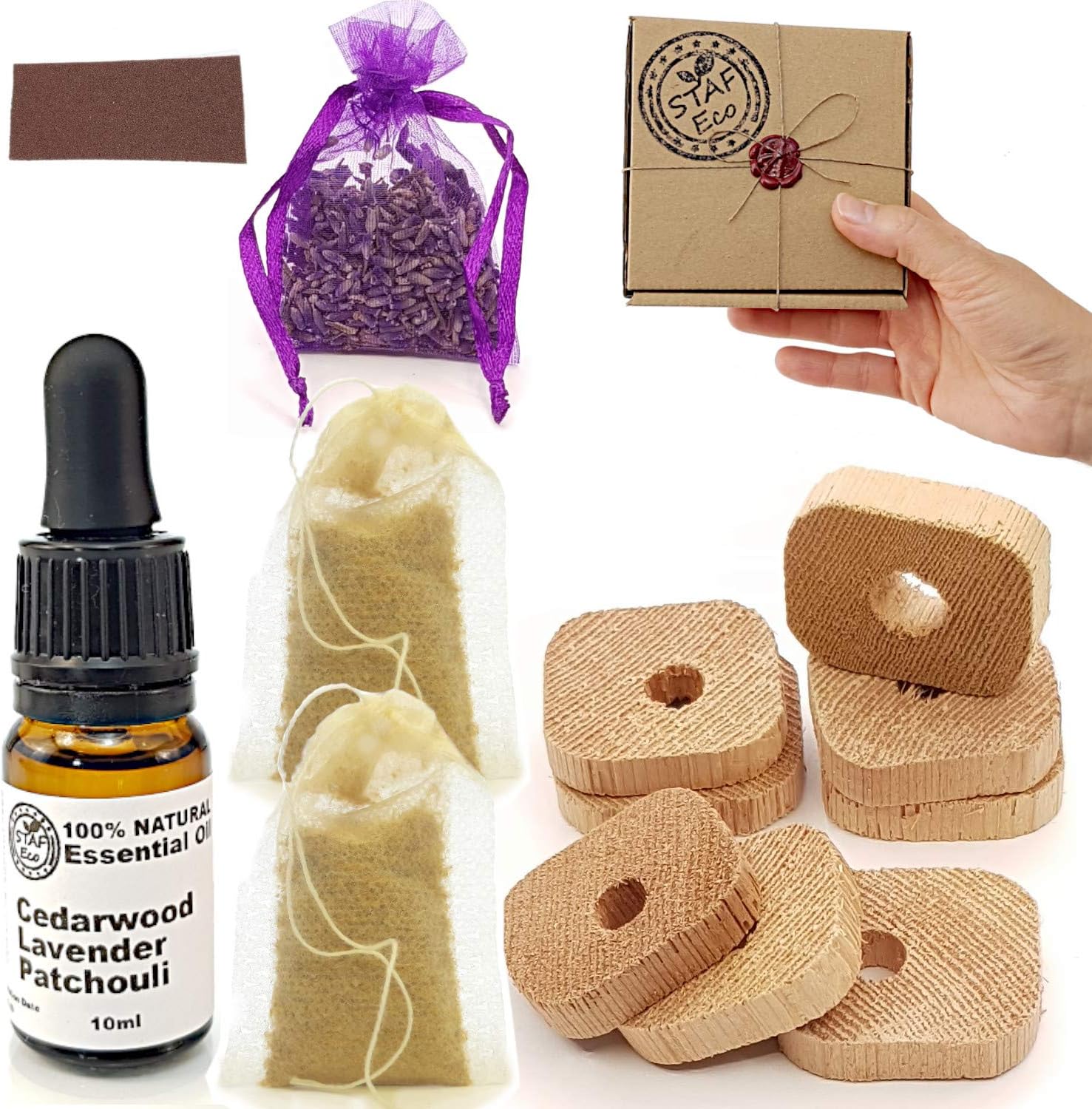 Natural Moth Repellent Cedar Wood Lavender Mix Oil 100 Natural