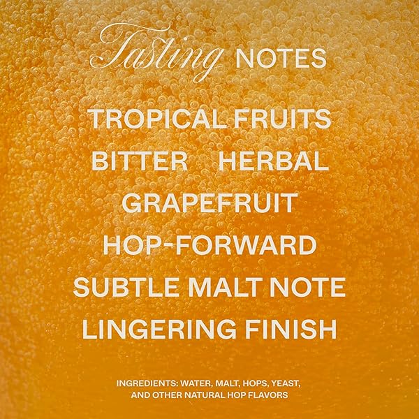BERO DOUBLE TASTY WEST COAST STYLE IPA NON-ALCOHOLIC BEER, 6-PK HOPPY IPA-STYLE CRAFT BREW, NA BEER BY TOM HOLLAND, ALCOHOL-FREE DRINKS, BOLD HOPPY FLAVOR, ALCOHOL ALTERNATIVE BEVERAGES FOR ANY EVENT