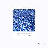 Hemway Holographic Sapphire Blue Glitter Shaker 130g Chunky Resin Epoxy view 2