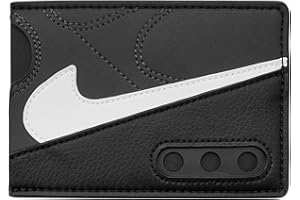 Nike Icon Air Max 90 Card Wallet – Sleek Everyday Carry with Air Max Attitude (Dk Smoke Grey/White, OSFM)
