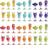 THE TWIDDLERS 36 Monster Jump Up Toys 6cm Party Favours Goody Bags
