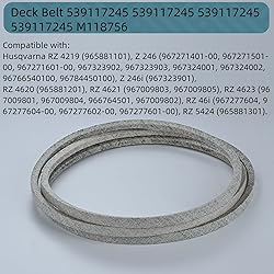 5/8 x 123'' Deck Belt Replace for AYP 539117245