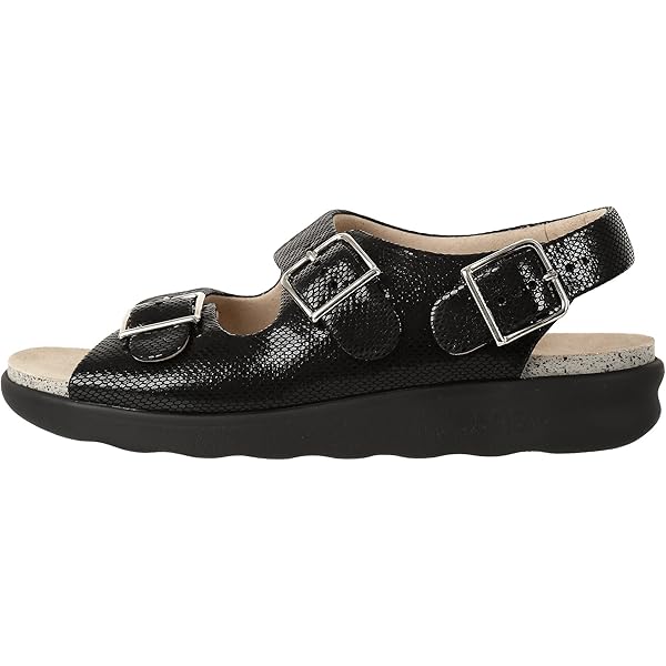 Trotters Women's Katarina 3 Sandal - Cognac, 9.5 Wide, Memory Foam Footbed, Adjustable Straps