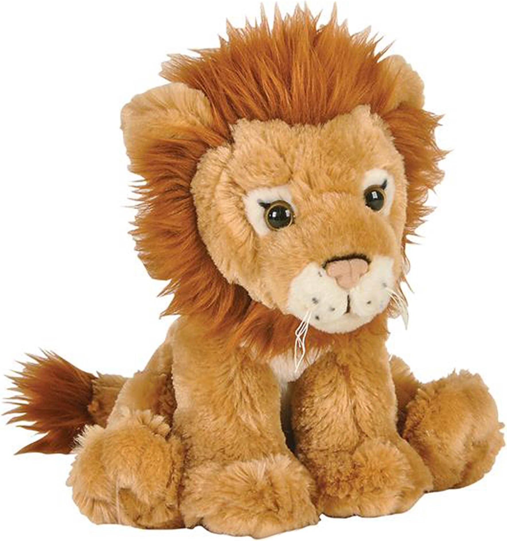 Wildlife Tree 8 Inch African Lion Stuffed Animal Floppy Plush Species Collection
