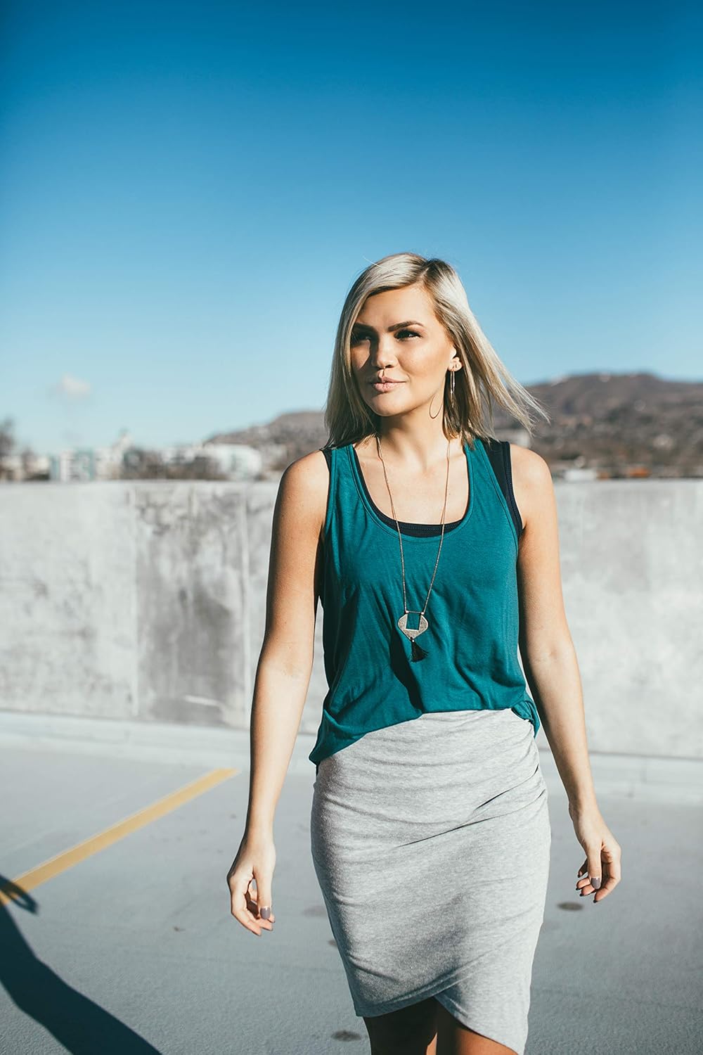 Cute Crop Top Demi Cami for Women /& Teens HT HALFTEE Tank Layering Tee