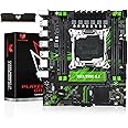 SHANGZHOAYUAN X99 PR9 Motherboard with DDR4 RAM 2133MHz 16GB, LGA 2011-3 Motherboard for Intel Xeon E5 V3 V4 Processors (DDR4 Slot, PCIe 3.0, M.2 Protocol, SATA 3.0, USB 3.0, Gigabit LAN)