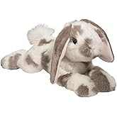 Douglas Ramsey Gray Spotted Bunny Rabbit Plush Stuffed Animal