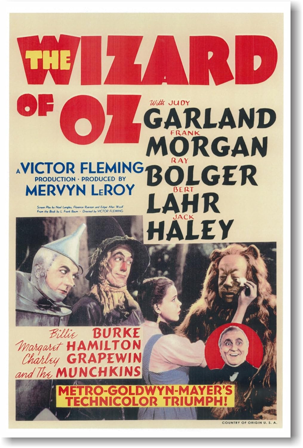 PosterEnvy New Vintag Wizard of Oz Movie Poster