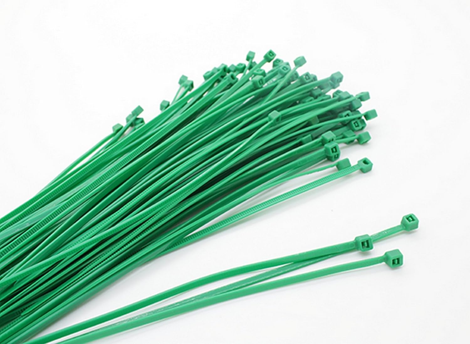 All Trade Direct 100 X Green Cable Ties 300Mm X 4.8Mm Zip Tie Wraps