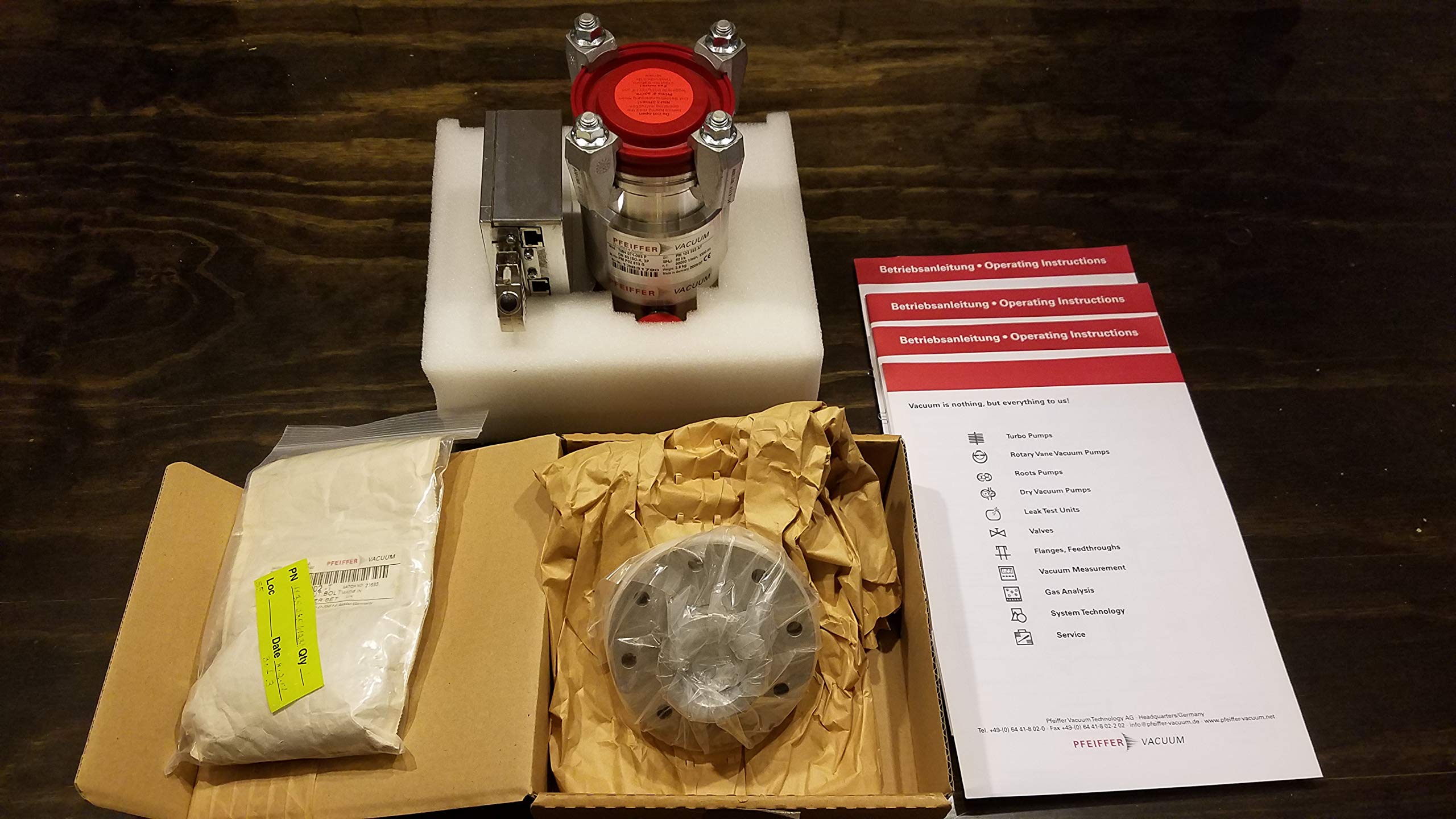 Pfeiffer TMH-071-003-P TURBOMOLECULAR Pump with TC600 Controller