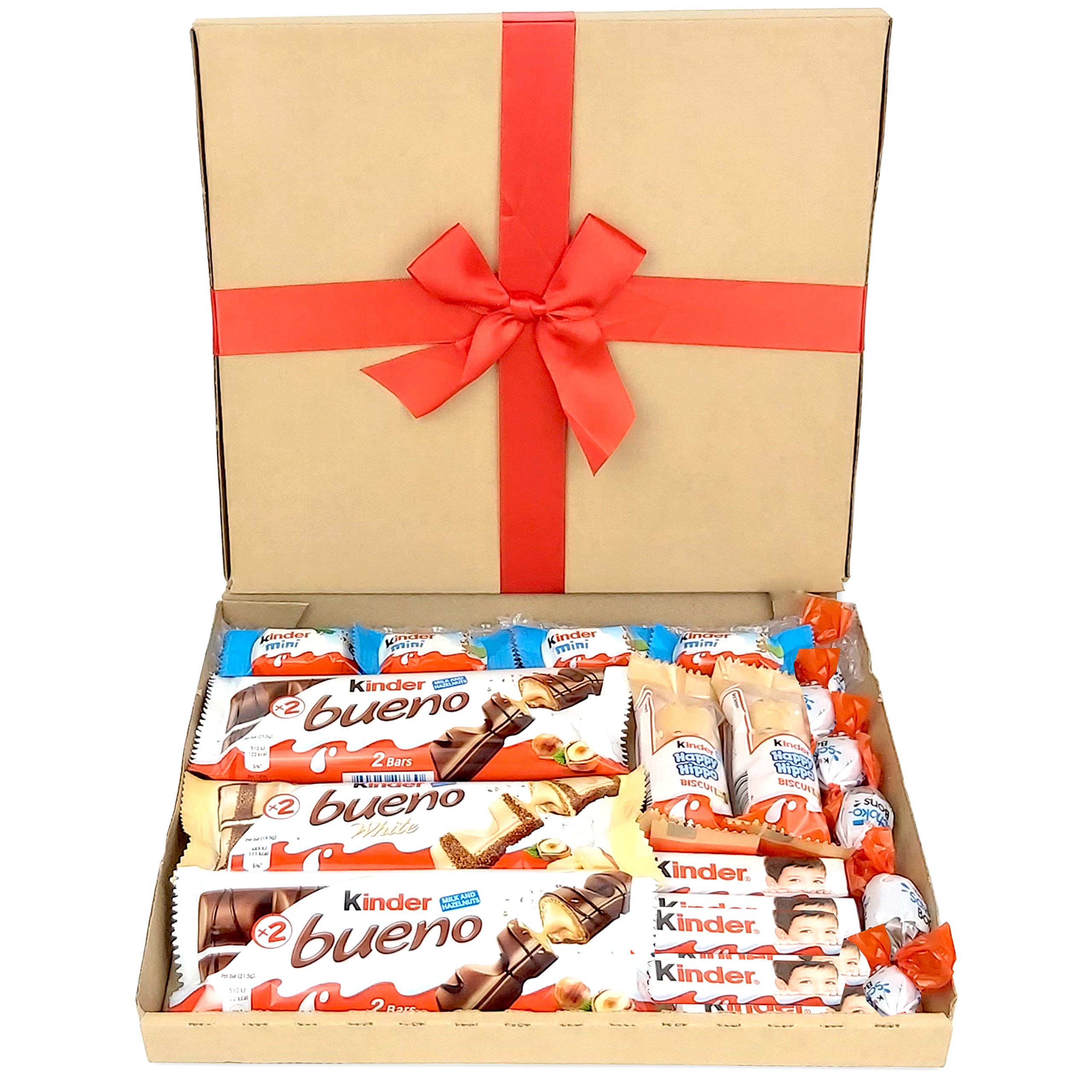 Kinder Chocolate Selection Gift Box Hamper Perfect for Kinder Chocolate Lovers Kinder Bueno