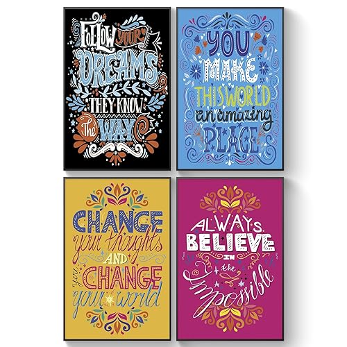Inspirational Wall Art: Amazon.com