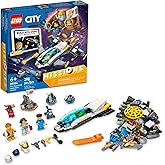 Lego City Mars Spacecraft Exploration Missions 60354 Interactive Digital Building Toy Set - with Astronaut Minifigures and Spaceship, Traverse The Stars, Great Gift for Kids, Boys, and Girls Ages 6+