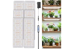 Aumtrly Grow Lights for Indoor Plants, 882 LED Full Spectrum Plant Light Panel for Growing Seedling Starting, Slim Grow Lamp 