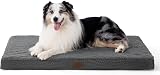 Bedsure Extra Large Dog Bed Orthopedic Pillow 104x74x9cm Grey