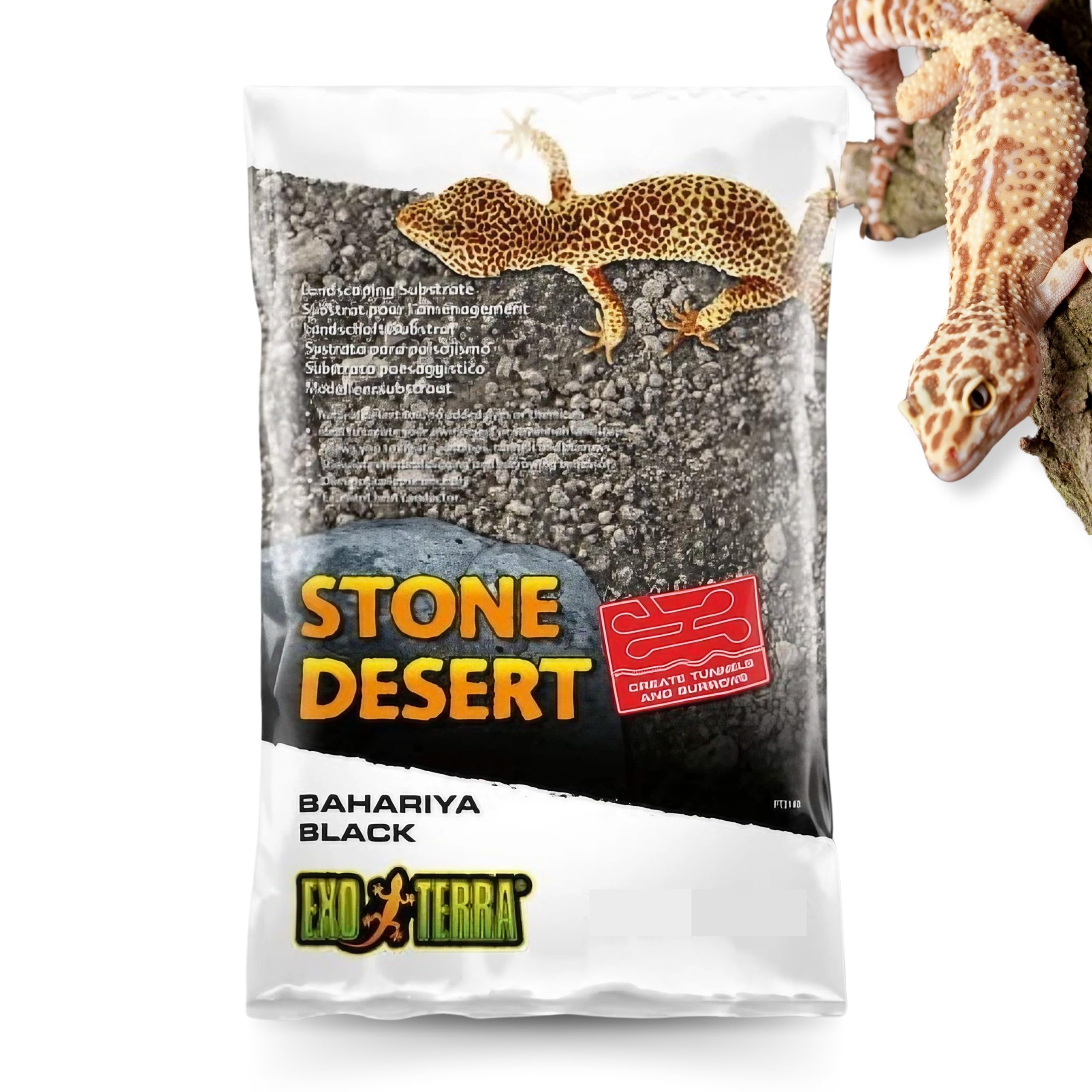 Exo Terra (3) ET Black Stone Desert Substrate 5kg