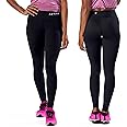 Active Research Workout Leggings - High Waisted, Slimming Tummy Compression Yoga Pants for Women