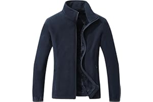 GIMECEN Women's Full Zip Polar Soft Fleece Jacket Warm Winter Coat With Zipper Pockets Long Sleeve Thickened Outerwear