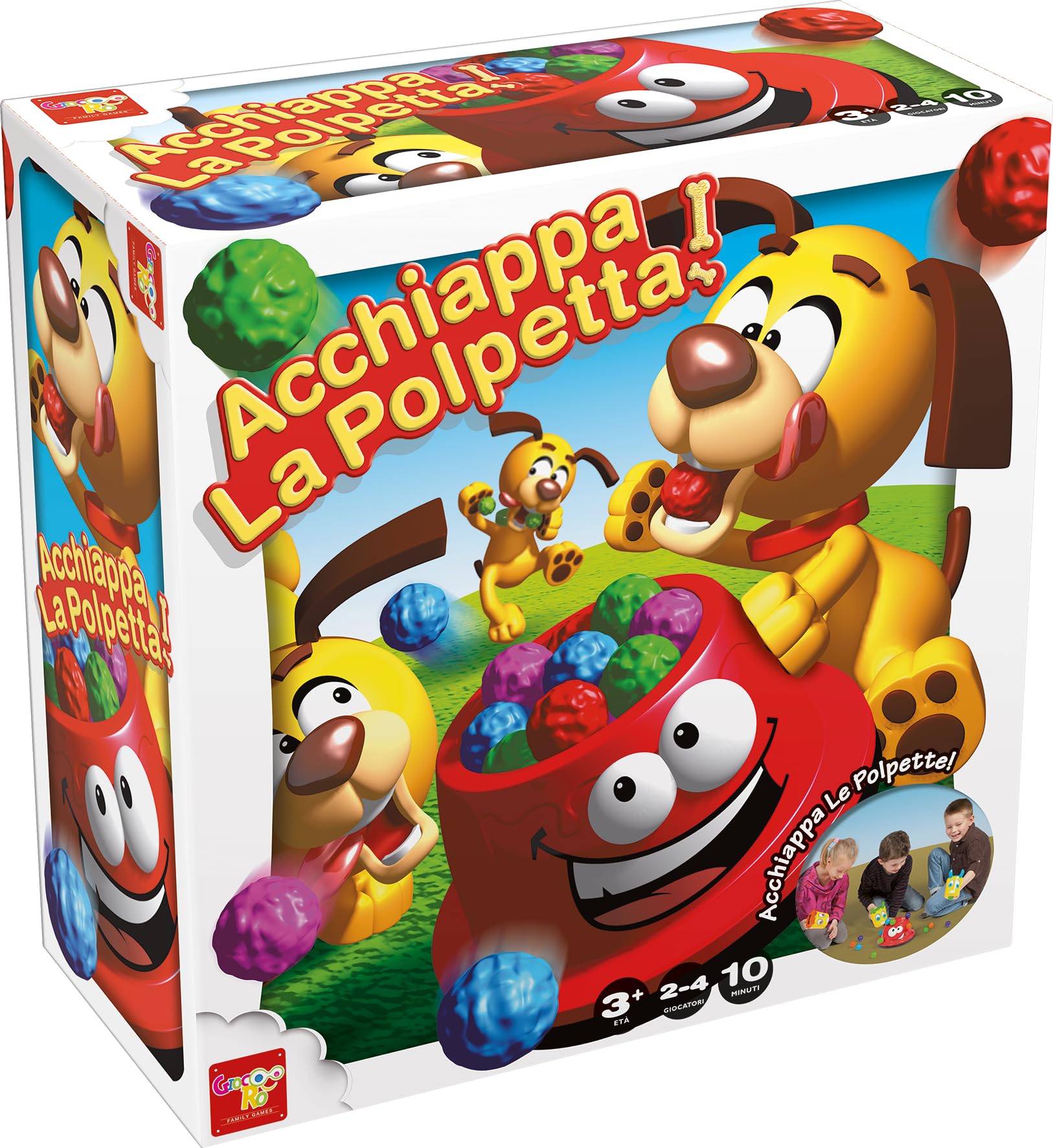 Rocco Giocattoli 21189142 - Cchiappa La Meatball, Recommended age from 3 years
