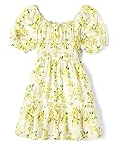 The Children's Place,Girls,Short Sleeve Smocked