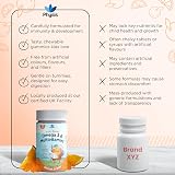 Physis Kids Multivitamin & Omega 3 Gummies 30 Orange 2+ Vitamins C D view 6