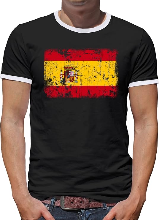 Marca De Ropa Con Bandera De España