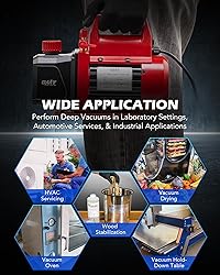 Orion Motor Tech Vacuum Pump, 4.5 cfm 1/3 hp HVAC