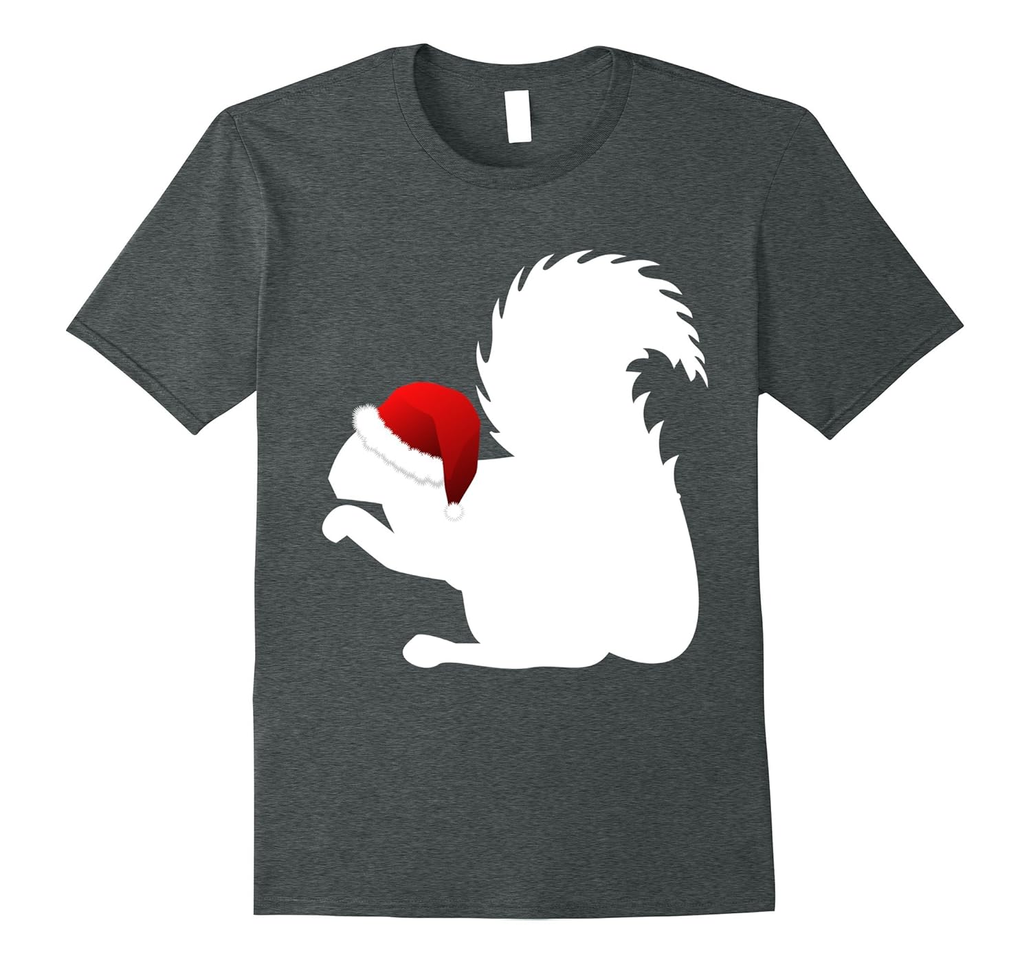 Cute Squirrel Christmas Shirt - Santa Squirrel T-Shirt-ANZ