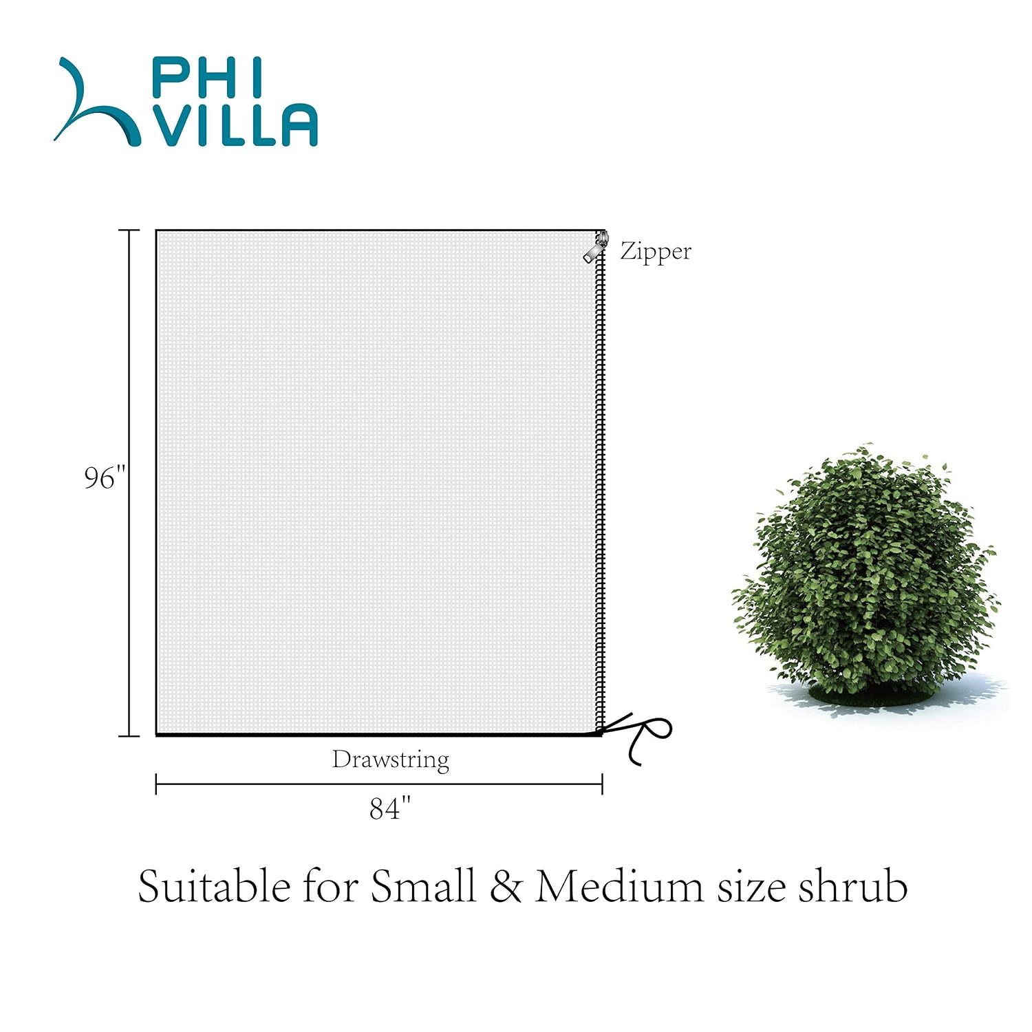 PHI VILLA Malla de malla para plantas y árboles: Amazon.es: Jardín