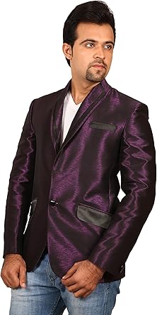 purple blazer men