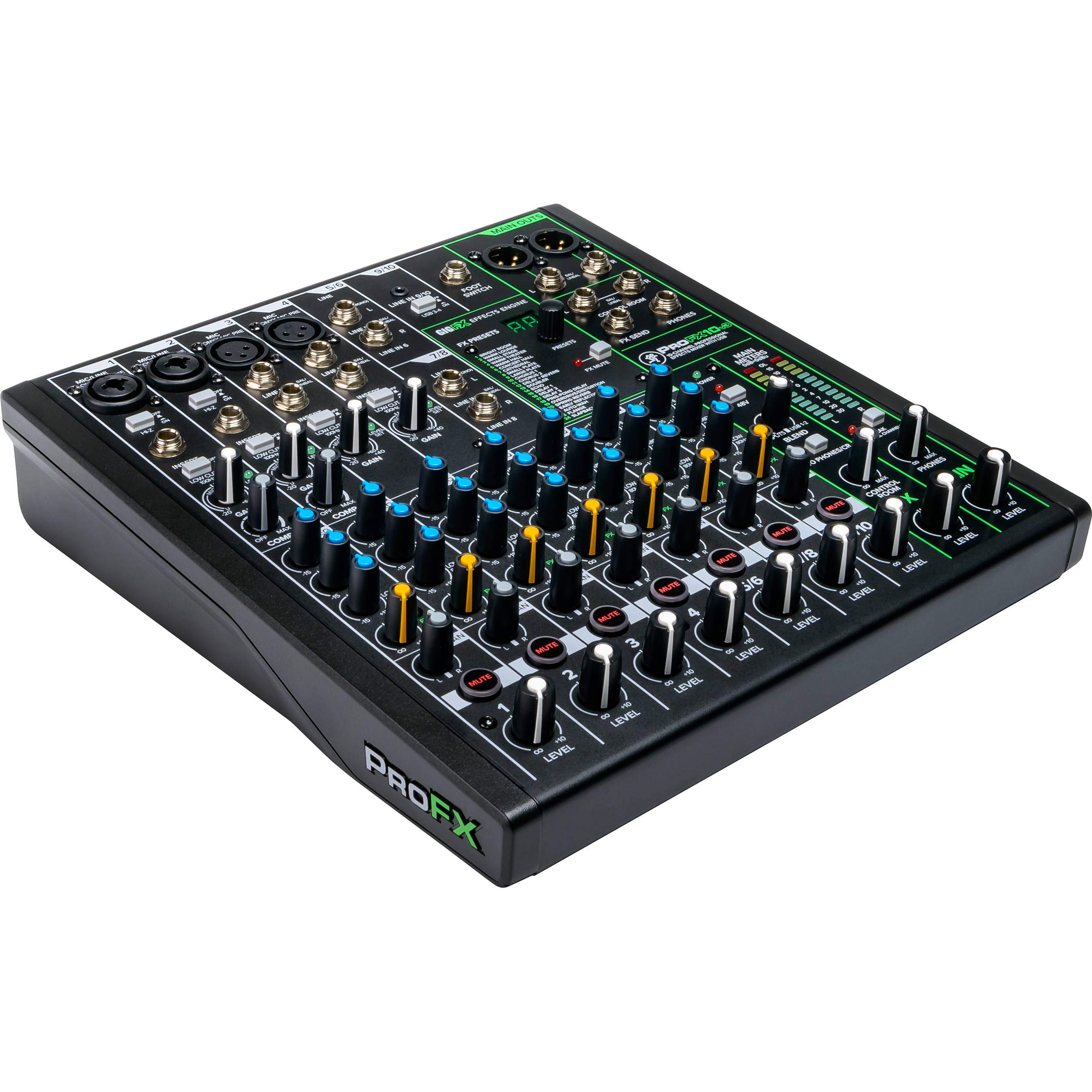 Mackie ProFX10v3 10-channel Mixer with USB and