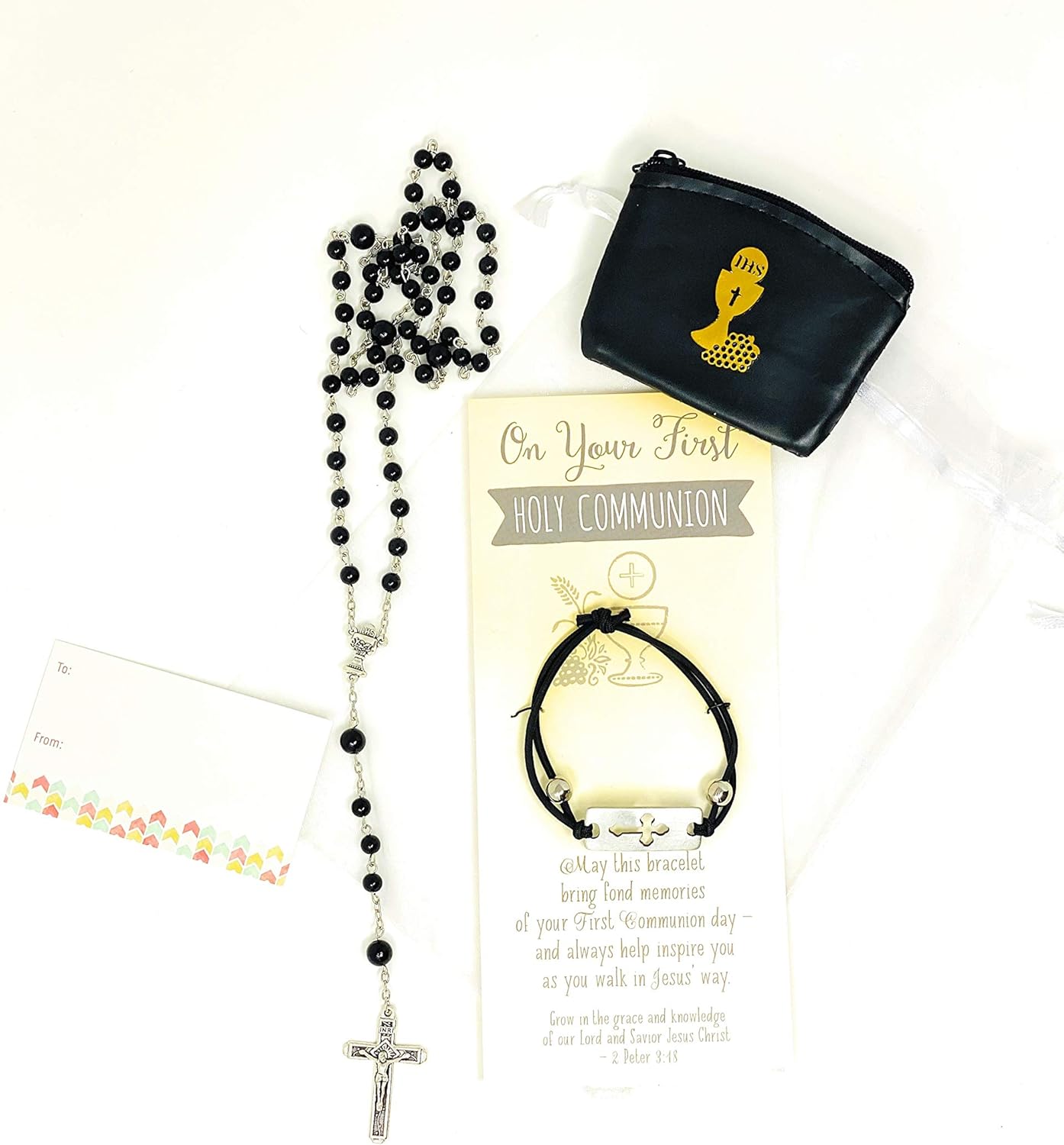 boys communion bracelet