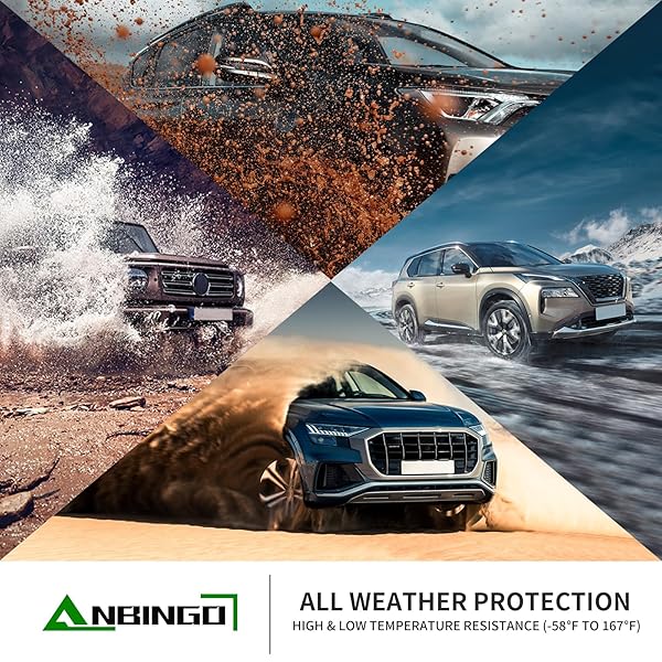 ANBINGO®FLOOR MATS FIT FOR INFINITI QX80/NISSAN ARMADA 2019-2024 ALL WEATHER CAR MATS RUG FOR NISSAN ARMADA TPE RUG MAT FOR INFINITI QX80 RUBBER TRUNK LINER CARPET FOR NISSAN ARMADA ACCESSORIES
