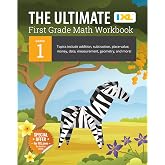 The IXL Ultimate 1st Grade Math Workbook, Activity Book for Kids Ages 6-7 Covering Addition, Subtraction, Place Value, Geometry, Counting Money, ... and More Mathematics (IXL Ultimate Workbooks)