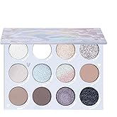 ColourPop Eyeshadow Palette - Eye Makeup Palette with Matte, Metallic, Matte Sparkle &amp; Glitter Finishes - High-Pigment Eye Makeup with a Long-Wearing Formula - Cloud 9 (0.49 oz)
