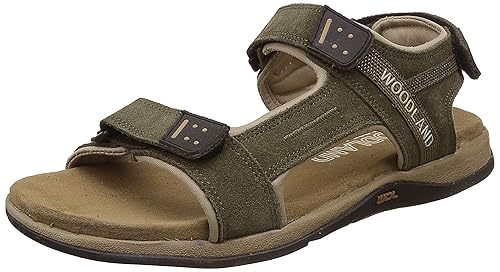 woodland olive floater sandals