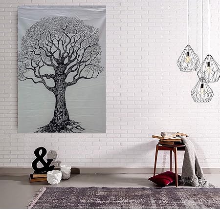 Hecho A Mano Arbol De La Vida Tapiz Pegatinas De Pared Decoracion