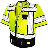 KwikSafety - SHERIFF & SPECIALIST Safety Vest [Multi-Use Pockets] Class 2 & Class 3 Hi Vis ANSI OSHA Safety Vest for Men