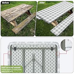 Picnic Table Cover with Bench Covers Camping