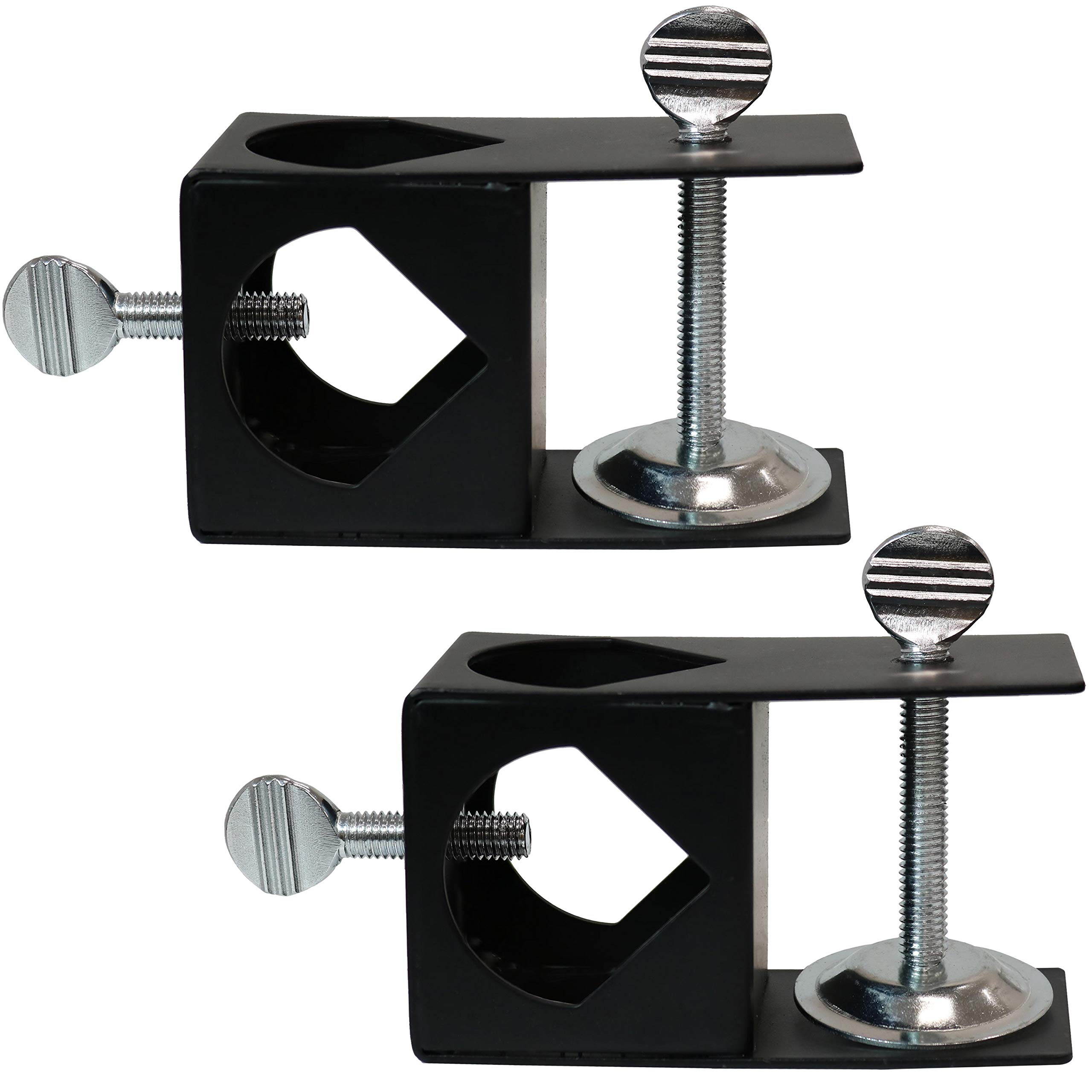 Photo 1 of Sunnydaze Deck Clamp - Outdoor Torch Mount Holder - Set of 2