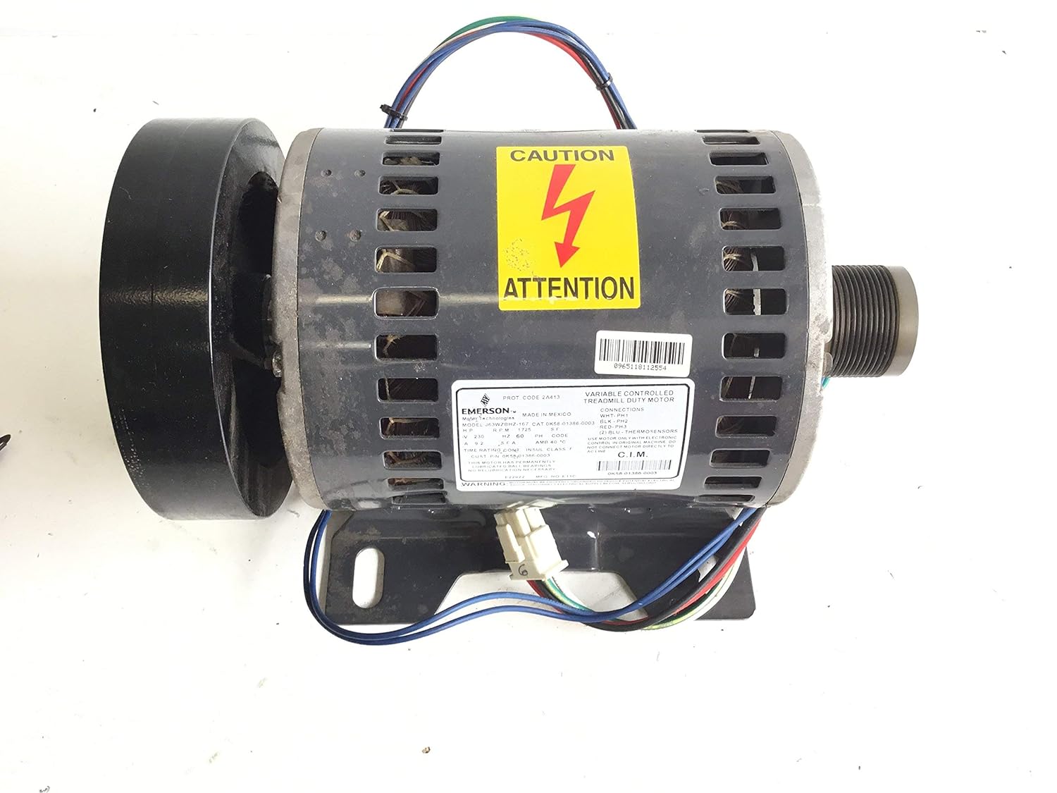 Life Fitness DC Drive Motor J63WZBHZ-167 AK58-00171-0002 Works ...