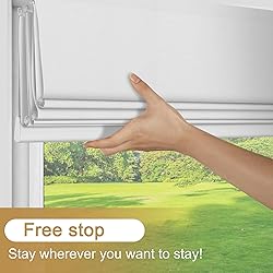 Sulugood No Tools No Drill Cordless Light Filtering