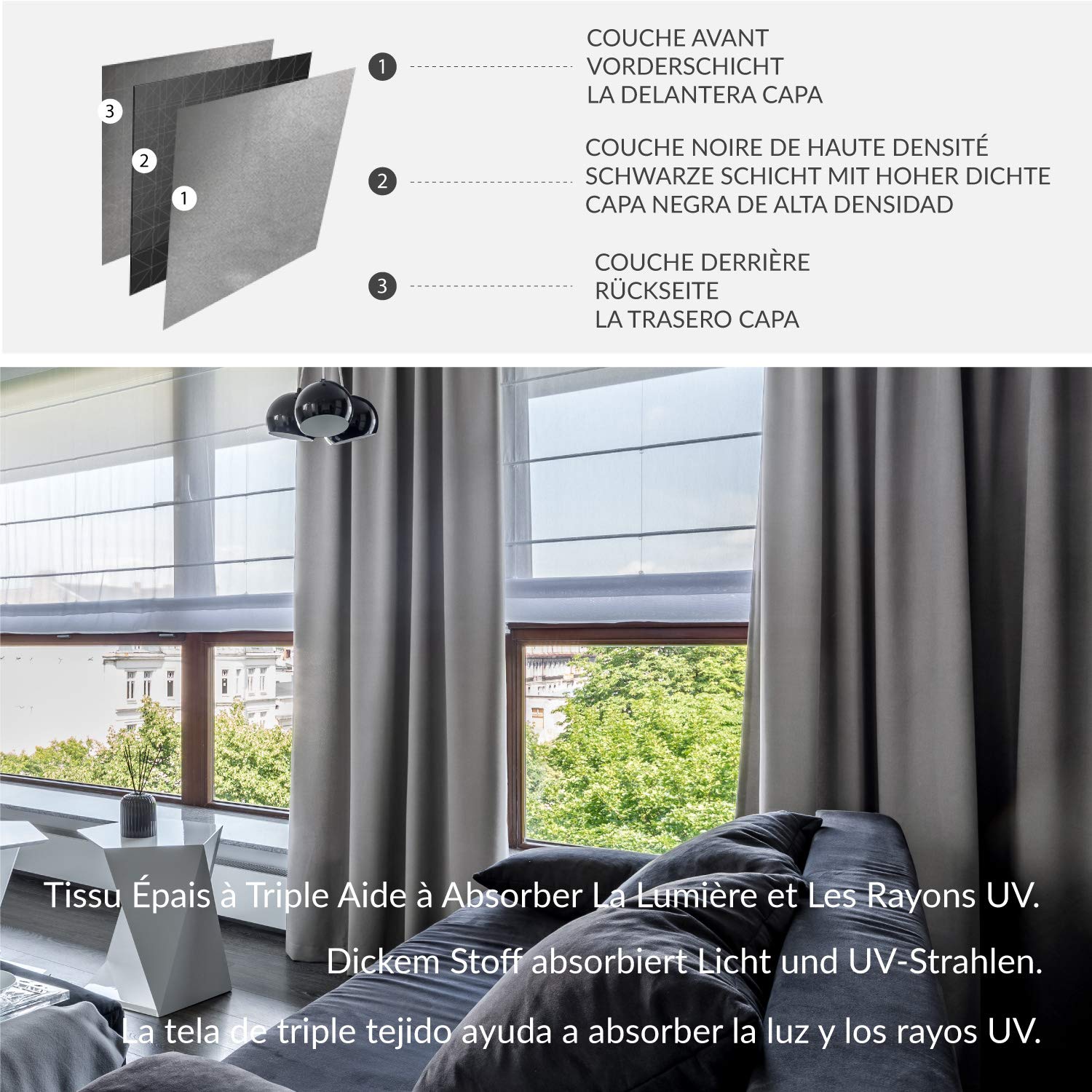 ventanas bedsure cortinas opacas