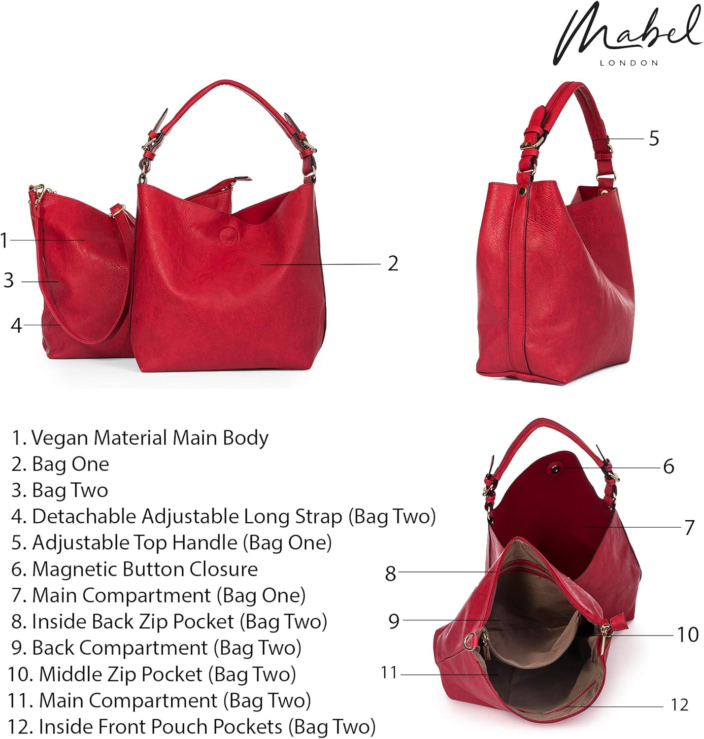 two in one bags for ladies