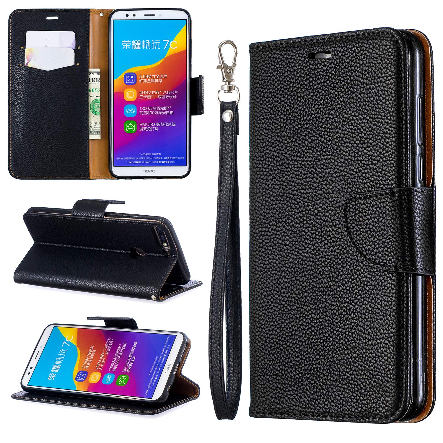 Custodia Portafoglio In Pelle Porta Carta Di Credito Con Chiusura Magnetica Per Huawei Honor 7c Lobfe Viola Y7 18 Lomogo Cover Huawei Honor 7c Schede Grafiche Agp Informatica Studiomedicopindemonte It