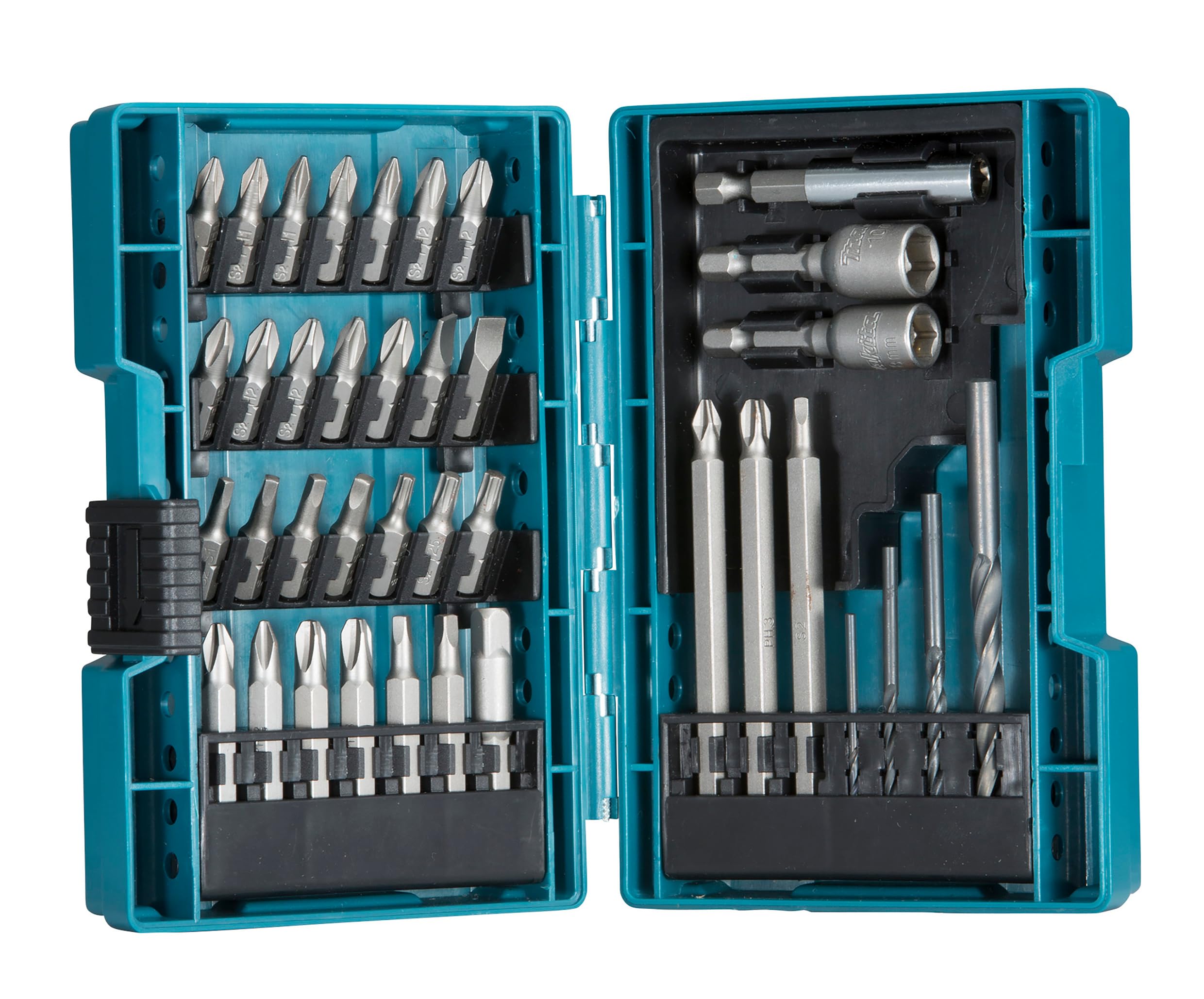 Makita B-57015 Screwdriver Bit Set 38pc Drill, Nut-setting with Tough Case